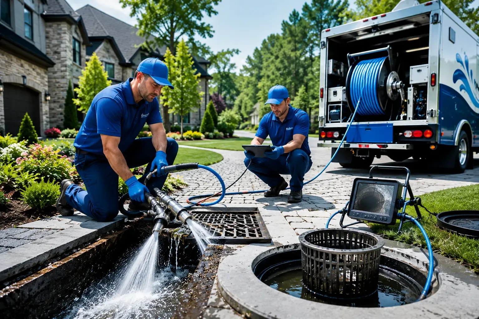 Local outdoor drain cleaning professionals in Doylestown, OH