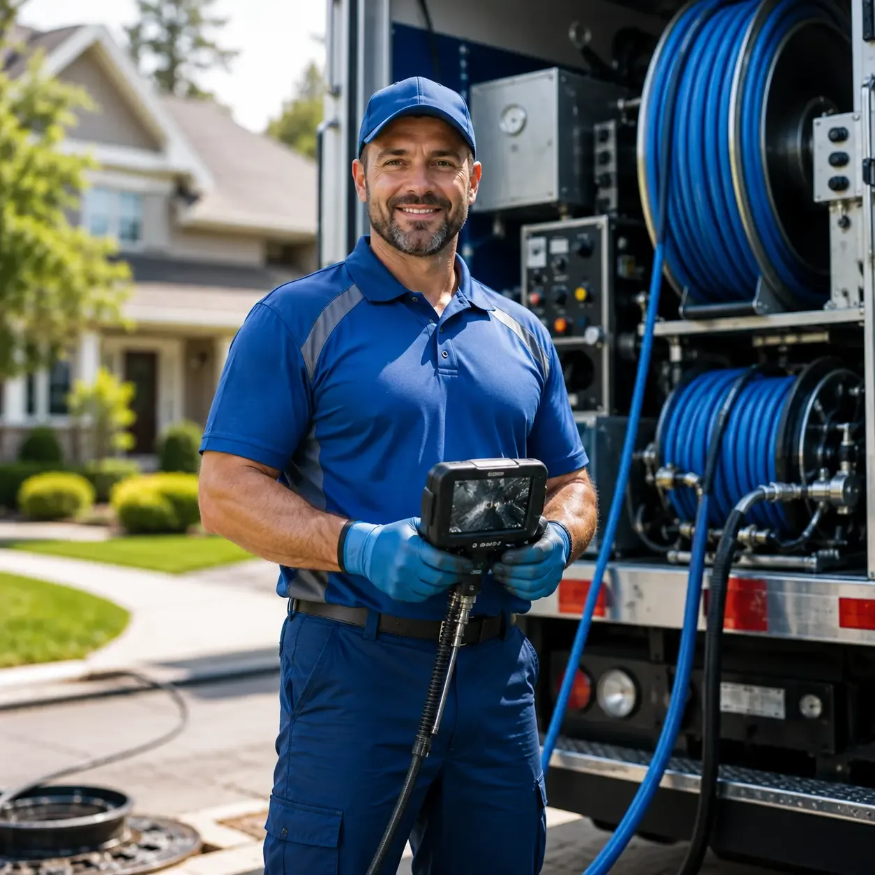 Local outdoor drain cleaning specialists in Doylestown, OH